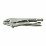 K-Tool International Locking Plier,Plain Grip,9" L  KTI-58710
