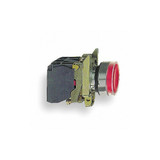 Schneider Electric Illuminated Push Button,22mm,Red XB4BW34B5