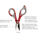 Jonard Tools Electrical-Comm.,Kevlar(R) Shears JIC-186
