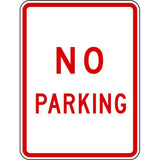 Lyle No Parking Parking Sign,18" x 12"  R8-3-12HA