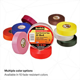 3m Elec Tape,66 ft Lx3-4 in W,7 mil,Red 10810