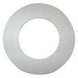 Manufacturer Varies Flange Gasket,2-1/2 in.,1/8 in.,White 24SH-RG-0150-125-0250