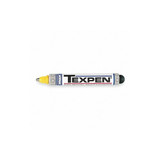 Dykem Ind Paint Marker,Valve Action,Yellow 16063