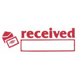 Accu-Stamp2 Message Stamp,Received with Box 038835