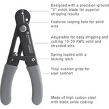 Jonard Tools Wire Stripper,Cushion Grip,10 to 30 AWG WS-5