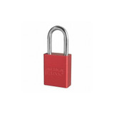 American Lock Lockout Padlock,KD,Red,1-7/8"H A1106RED