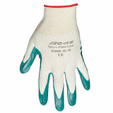 Showa Coated Gloves,Green,8 4500-08