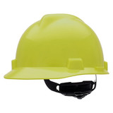 Msa Safety Hard Hat,Type 1, Class E,Hi-Vis YL/GRN 10061512