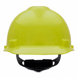 Msa Safety Hard Hat,Type 1, Class E,Hi-Vis YL-GRN 10061512
