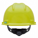 Msa Safety Hard Hat,Type 1, Class E,Hi-Vis YL-GRN 10061512