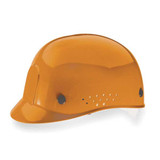 Msa Safety Bump Cap,Front Brim,Pinlock,Orange  10033654