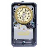 Intermatic Electromechanical Timer,24 hr,SPDT,Metal T1975R