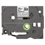 Brother Label Tape Cartridge,White/Clr,0.70in TZe145