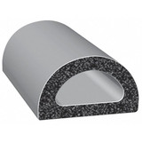 Trim-Lok Seal, EPDM Rubber, Black, 25 ft L X109HT-25