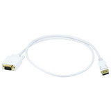 Monoprice DisplayPort to VGA Cable,3 ft. 6018