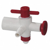 Sp Scienceware Stopper,102 mm,Polypropylene,Red/White F42040-0000