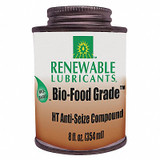 Renewable Lubricants Food Grade  Anti-Seize,8 oz.,Can 87561