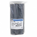 Ideal Shrink Tubing,9 in,Blk,1.1 in ID,PK5 46-352