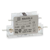 Square D Auxiliary Contact, 2NO/0NC, 5 A 9999D20