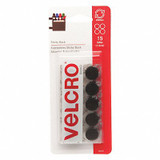 Velcro Brand Reclosable Fastener,Black,5/8",PK15 90069