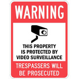 Lyle Property Sign,24 in x 18 in,Aluminum T1-1098-HI_18x24