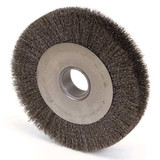 Weiler Crimped Wire Wheel Brush,Arbor,10 In. 96024