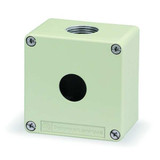 Schneider Electric PushButtonEnclosure,22mm,1Hole,DiCstZinc XAPG19201