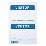 Sicurix ID Adhesive Badge,Adhesive,PK600 BAU 67630