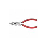 Knipex Needle Nose Plier,6" L,Serrated  08 21 145 SBA