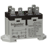 Schneider Electric Enclosed Power Relay,6Pin,240VAC,DPST-NO 725BXXBC3ML-240A