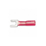 3m Fork Terminal,Lockng,#6 Stud,Red,PK25 MH18-6FLX