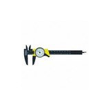 General Tools Dial Caliper,Plastic,Black,0-6" Range 145