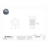 Foreverbolt LkNt,NL-19,SStl,1-4"-20,.42x19-64",50PK FB3LN1420P50