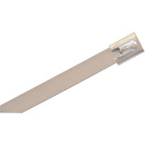 Dolphin Components Cable Tie,14 in,Silver,PK10 DC-316SS14-250X