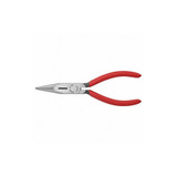 Knipex Long Nose Plier,6-1/4" L,Serrated 25 01 160