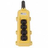 Kh Industries Pendant Station,Single Speed,Yellow CPH04-C1C-000A