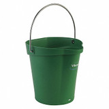Vikan Hygienic Bucket,1 1/2 gal,Green  56882