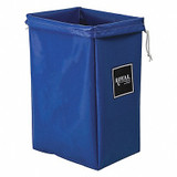 Royal Basket Trucks Hamper Bag,30 gal,Blue Vinyl G00-BBX-HBN