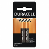 Duracell Battery,Alkaline,AAAA,Premium,PK2 MX2500B2U