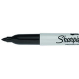 Sharpie Permanent Marker,Black,Fine,PK12  13401