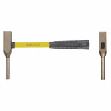 Ampco Safety Tools Backing Out Hammer,Non-Spark,3/8 in Dia H-34FG