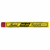Markal Paint Marker,3/8 In.,Red,PK12 82422