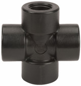Sim Supply Cross, 3/4 in Pipe Size, Schedule 80  CR075