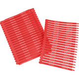 Brady Strap Seals,Red,Unfinished,PK100 95195