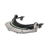 Msa Safety FaceShieldFrame,Gray,Plastic,Full-Frame 10115821