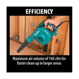 Makita Handheld Blower-Vacuum,Electric,99 CFM UB1103