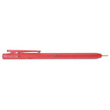 Detectapro Pen,Black,Non-Erasable,Ballpoint,PK50 CPENRDBK