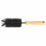 Tanis Cylinder/Funnel Brush,9 in L,Black 06149