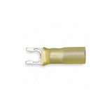 3m Fork Terminal,Lockng,#8 Stud,Yellow,PK25 MH10-8FLX