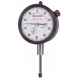 Starrett Dial Indicator,0 to 0.500 In,0-100 25-441/5J